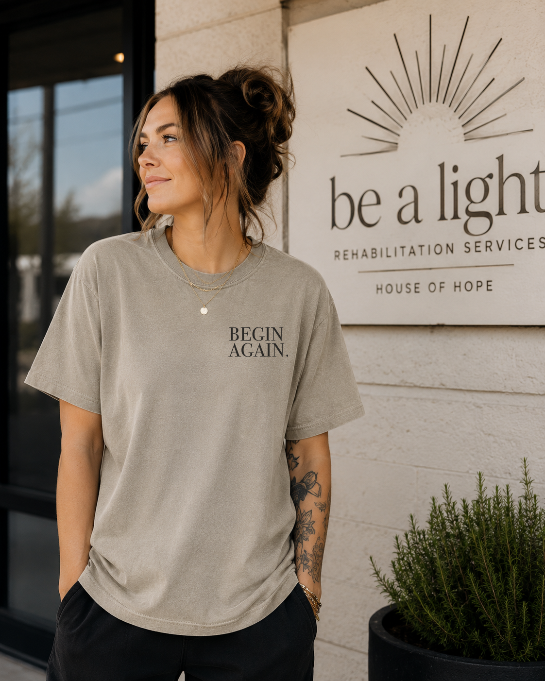 02 Begin Again | Premium Tee
