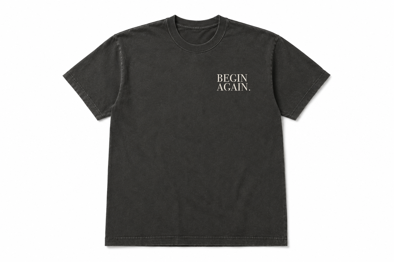 02 Begin Again | Premium Tee