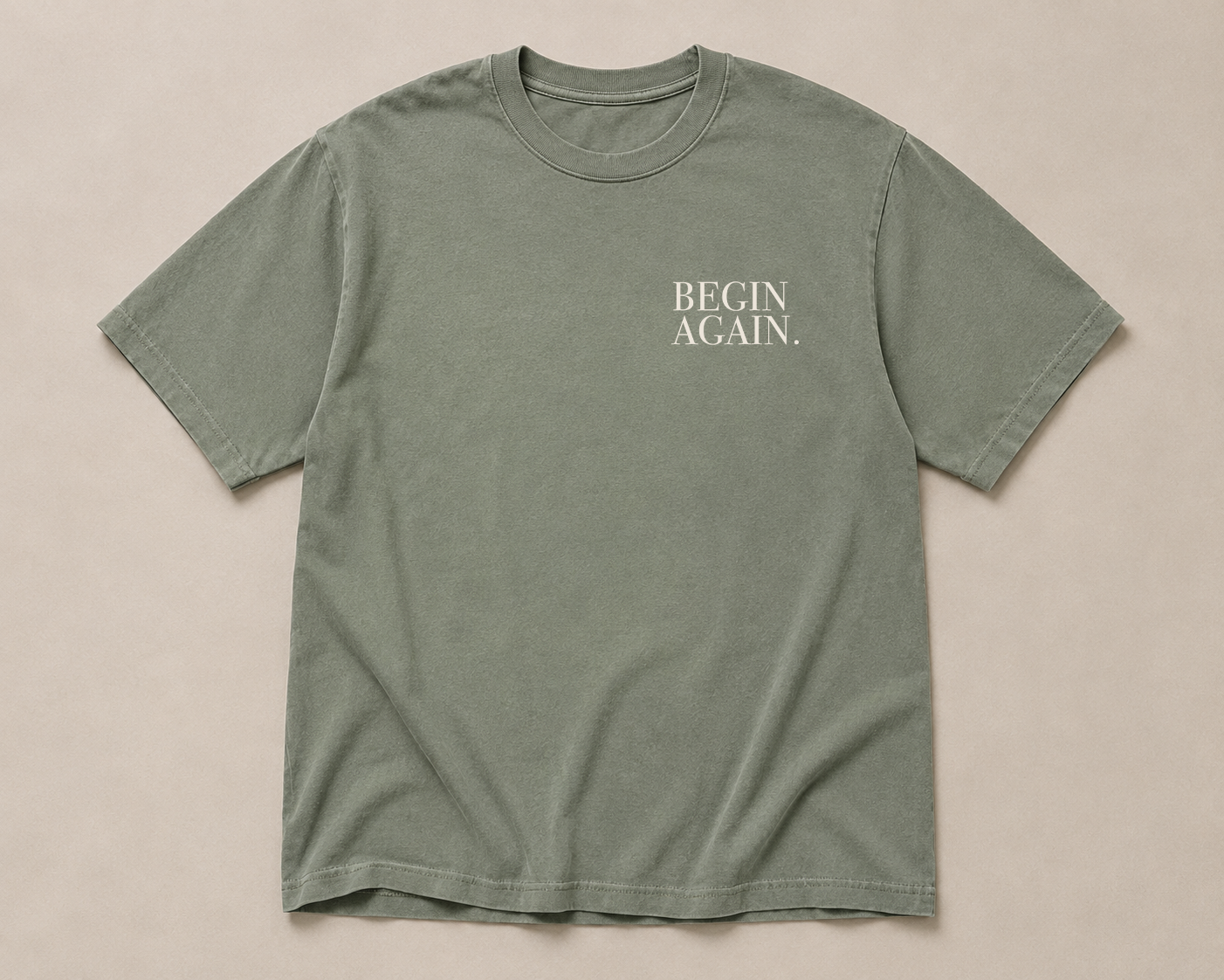 02 Begin Again | Premium Tee