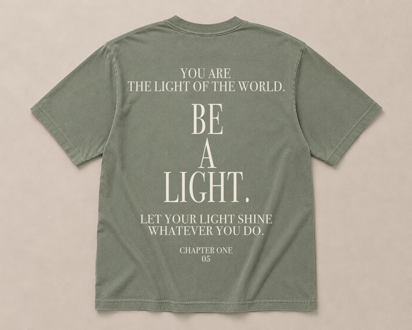 05 Be A Light | Premium Tee